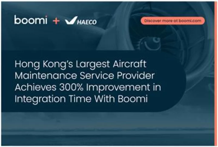 Hong Kong’s Largest Aircraft Maintenance Service Provider Achieves 300% Improvement in Integration Time With Boomi