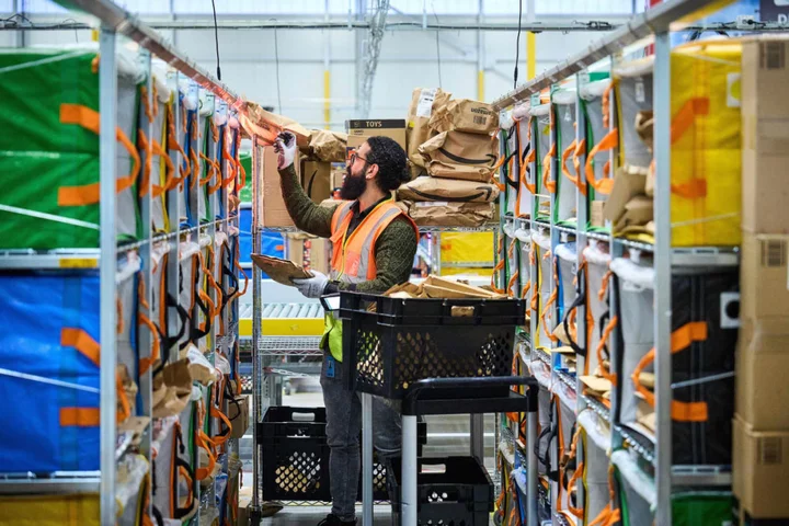 Amazon Faces ‘Largest Day’ of Strike Action Ever. The Stock Isn’t Being Hit.