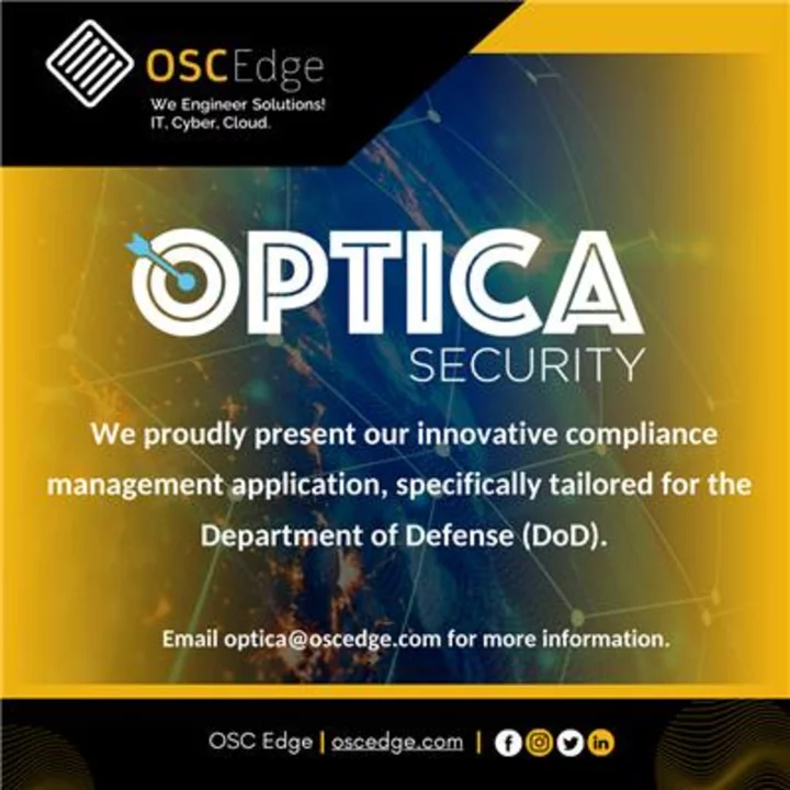 OSC Edge Introduces OPTICA Security: Transforming DoD Compliance Management with User-Centric Innovation