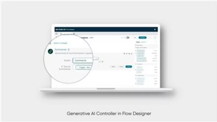 ServiceNow announces new generative AI capabilities for the Now Platform for faster, more intelligent workflow automation