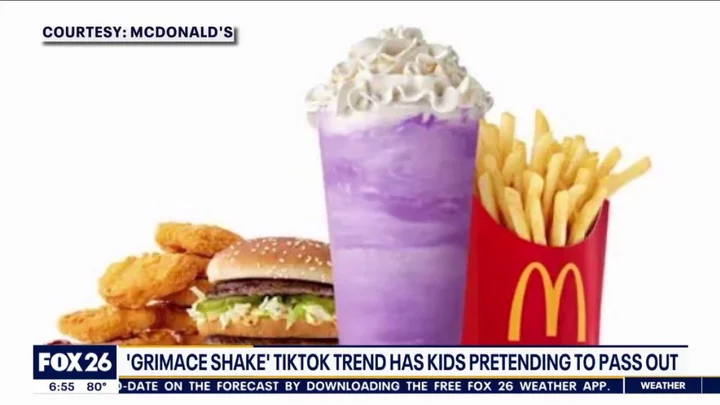 McDonald's executive reveals how the brand handled the 'absurd' Grimace shake trend