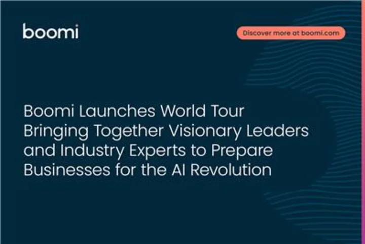 Boomi Launches World Tour, Bringing Together Visionary Leaders and Industry Experts to Prepare Businesses for the AI Revolution