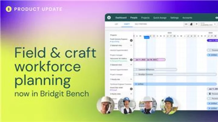 Bridgit Launches Functionality to Help Specialty and Self-Performing Contractors Manage Their People More Effectively