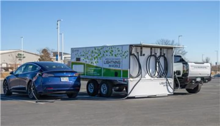 Lightning eMotors Showcasing Next-Gen Lightning Mobile Charging Solution at DFW Airport