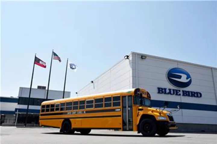 Blue Bird Premieres Next-Generation Electric School Bus at STN Expo West