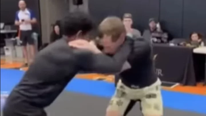 Mark Zuckerberg Went Beast Mode in His First Jiu-Jitsu Match